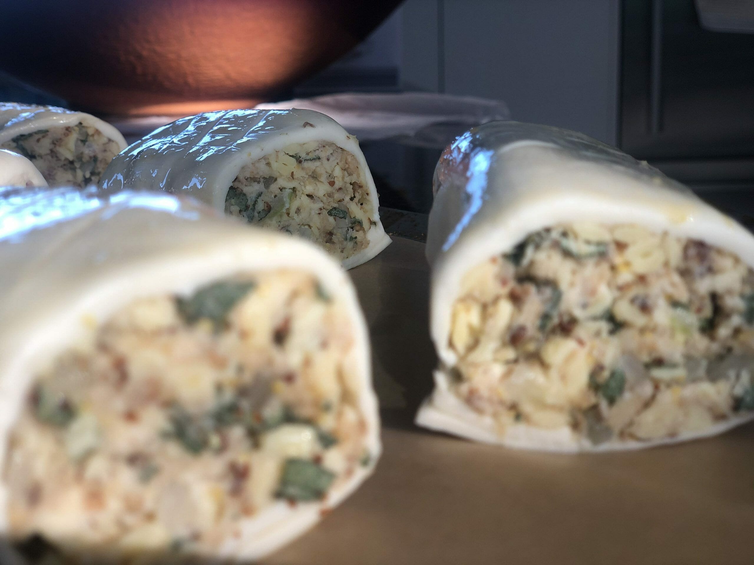 Sage, Cheese & Onion Sausage Rolls - Real Kiwis Real Food