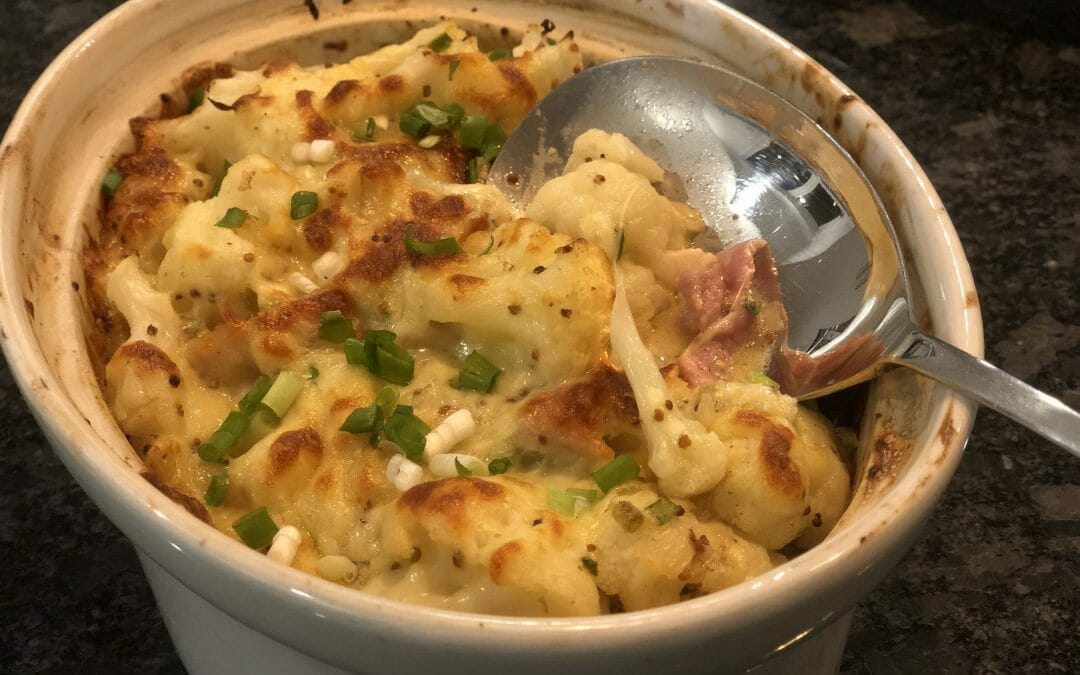 Cauliflower and Bacon Bake